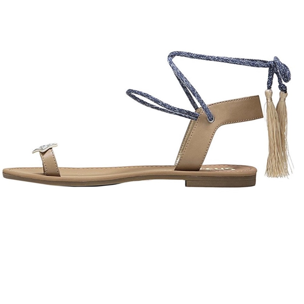 Sam Edelman Golden Caramel Sandals Sz 5